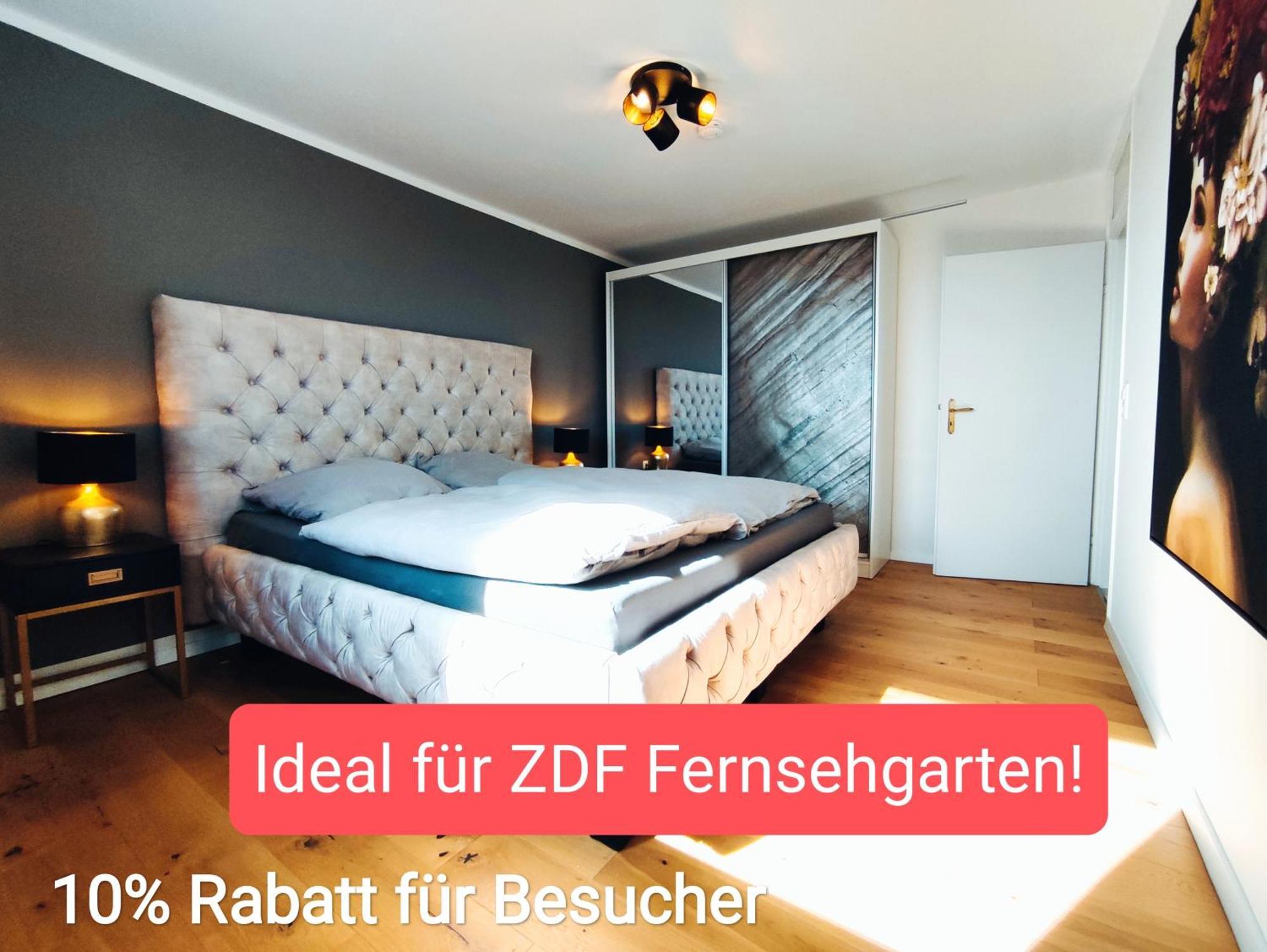 Penthouse-Feeling Bei Zdf - Straba Zur Innenstadt Mainz Exterior foto